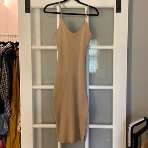 Emory Park Bodycon Midi Dress with slit